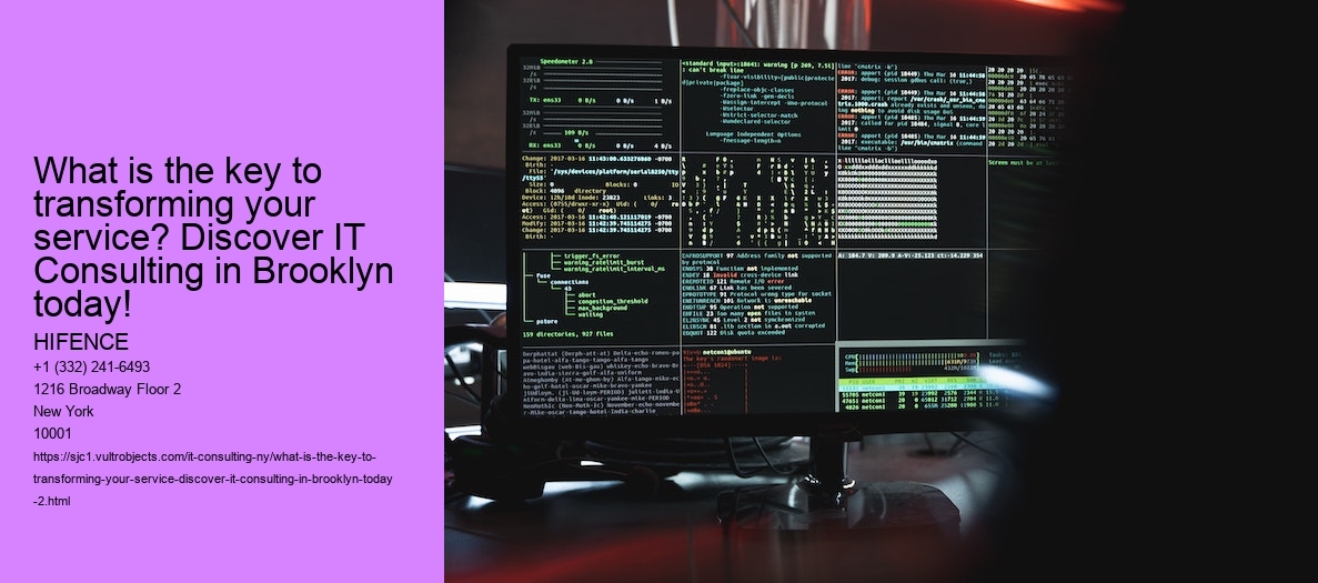 What is the key to transforming your service? Discover IT Consulting in Brooklyn today!
