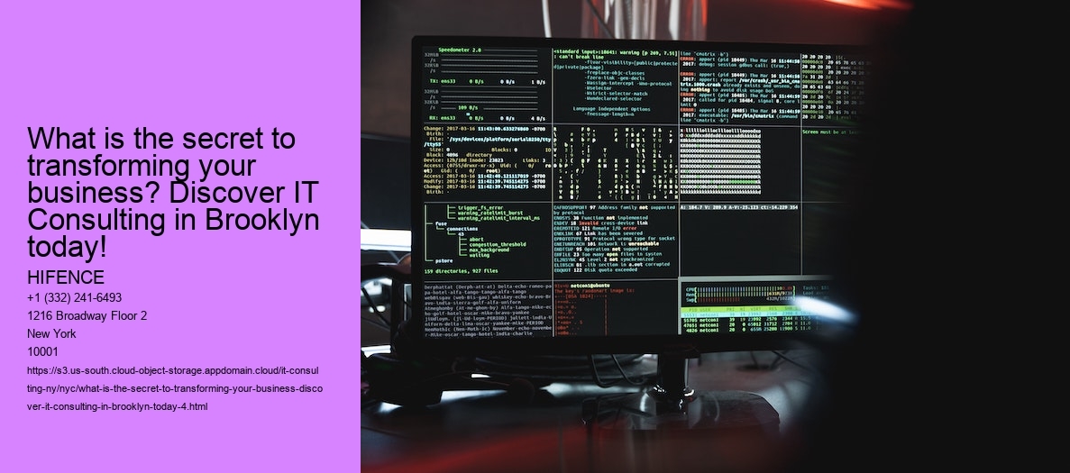 What is the secret to transforming your business? Discover IT Consulting in Brooklyn today!