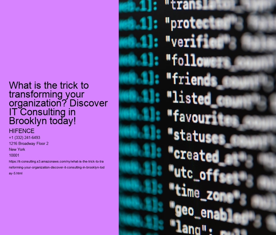 What is the trick to transforming your organization? Discover IT Consulting in Brooklyn today!